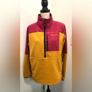 Preowned like new Cotopaxi women Abrazo Half Zip Fleece Jacket size L